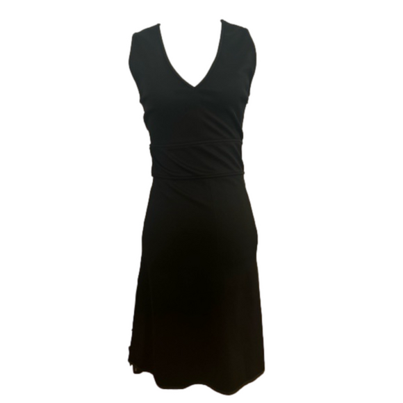 Rag and Bone Astrid Black A-Line Back Cut Out Dress size S - Picture 2 of 10